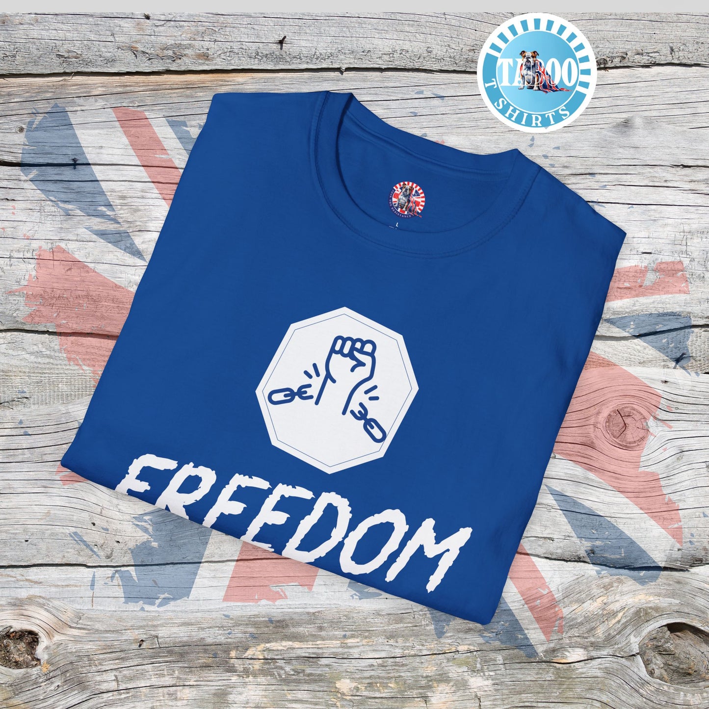 FREEDOM Unisex T-Shirt – Bold Comfort Meets Conscious Style