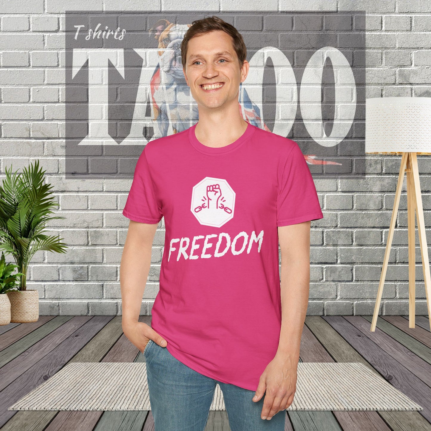 FREEDOM Unisex T-Shirt – Bold Comfort Meets Conscious Style