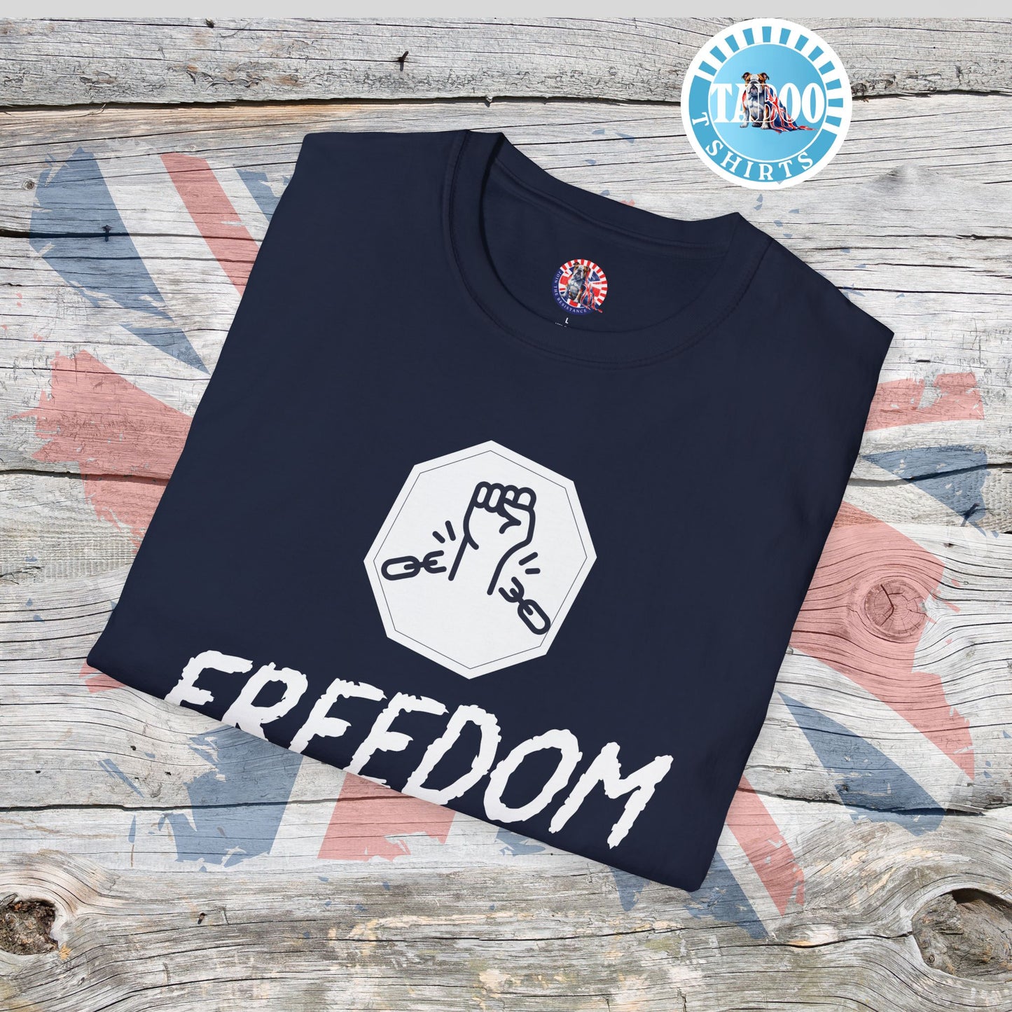 FREEDOM Unisex T-Shirt – Bold Comfort Meets Conscious Style