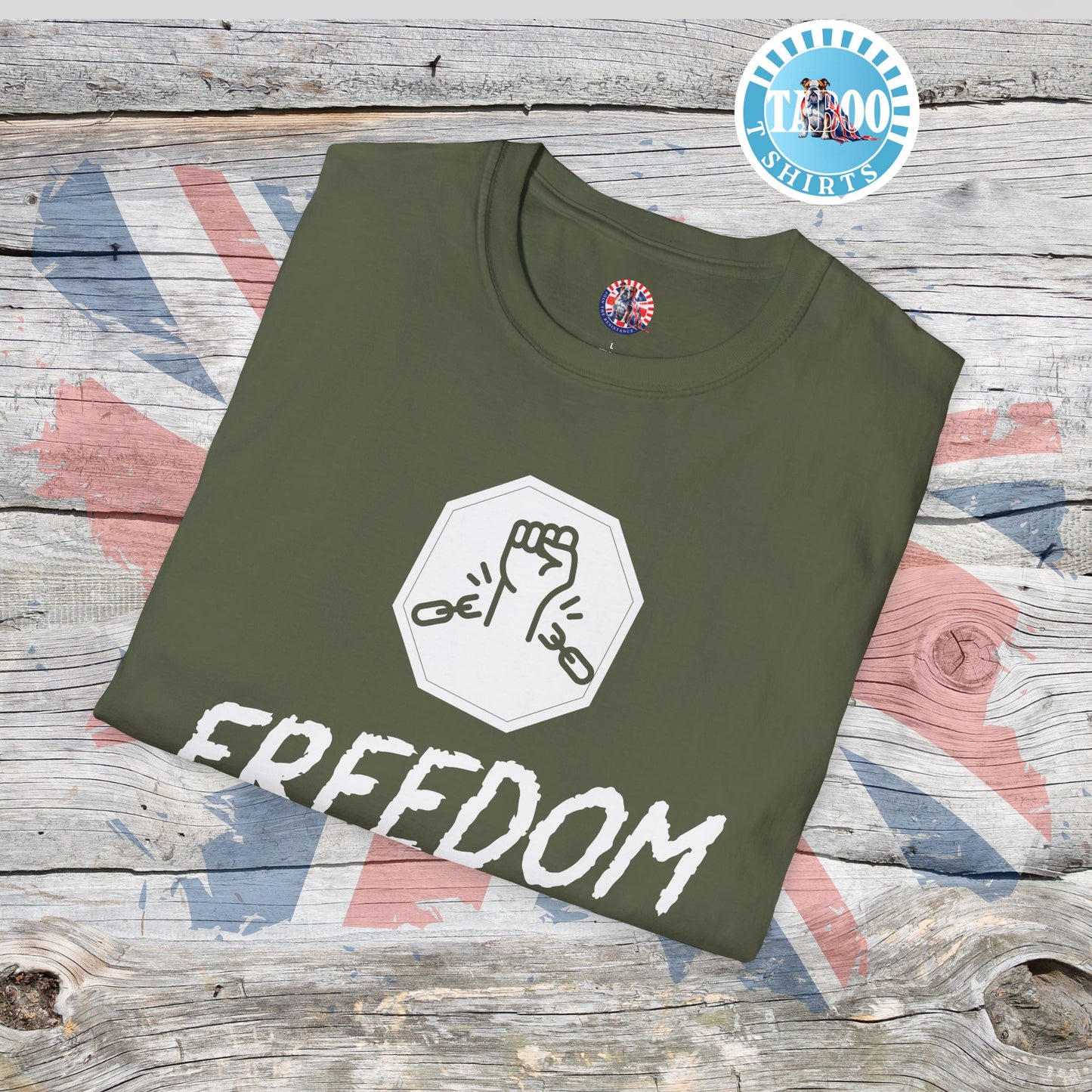FREEDOM Unisex T-Shirt – Bold Comfort Meets Conscious Style