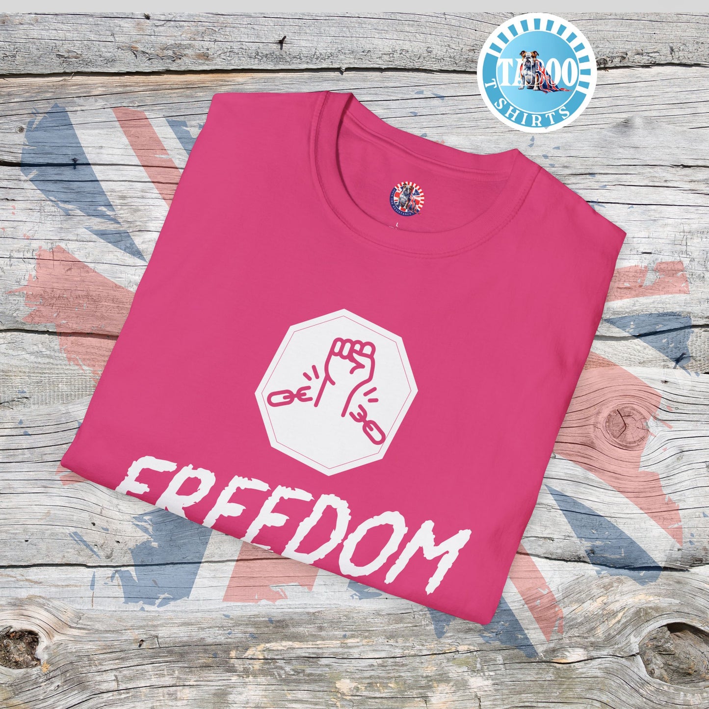 FREEDOM Unisex T-Shirt – Bold Comfort Meets Conscious Style