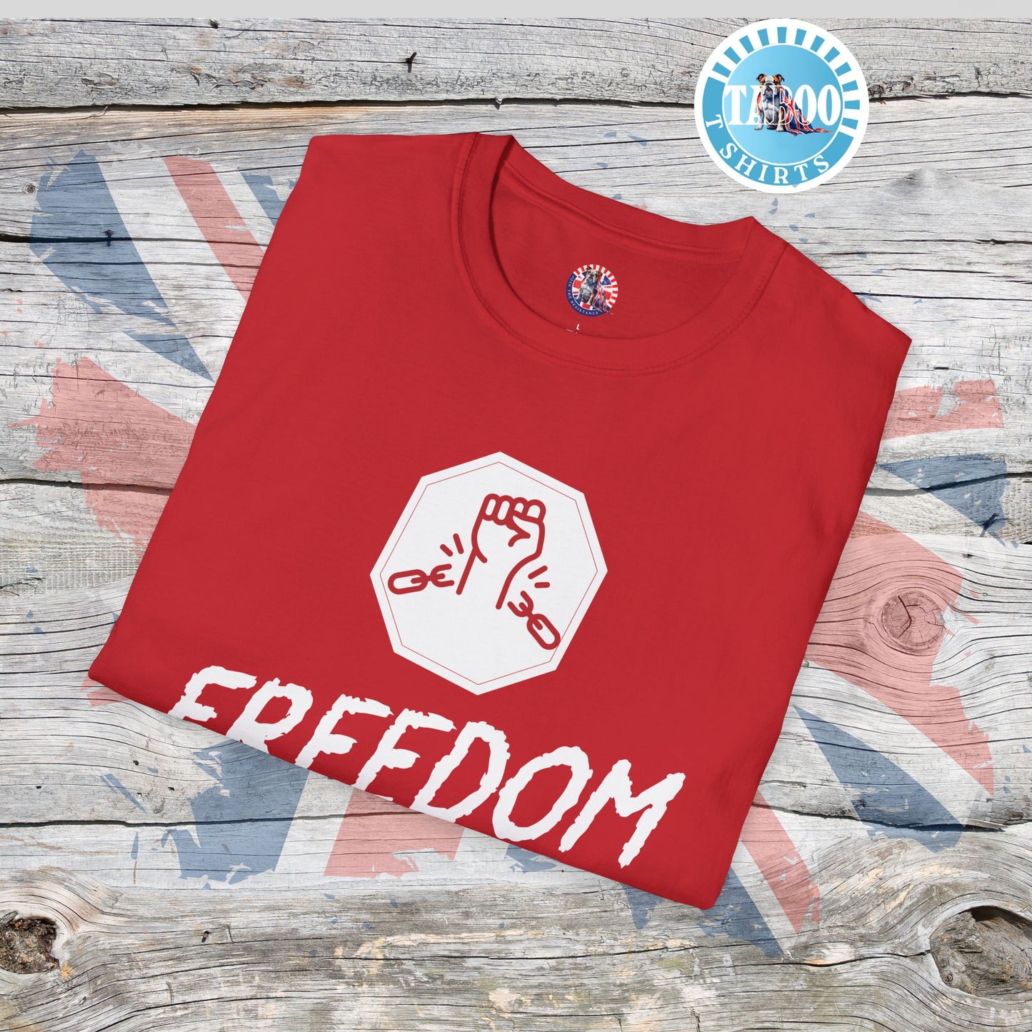 FREEDOM Unisex T-Shirt – Bold Comfort Meets Conscious Style