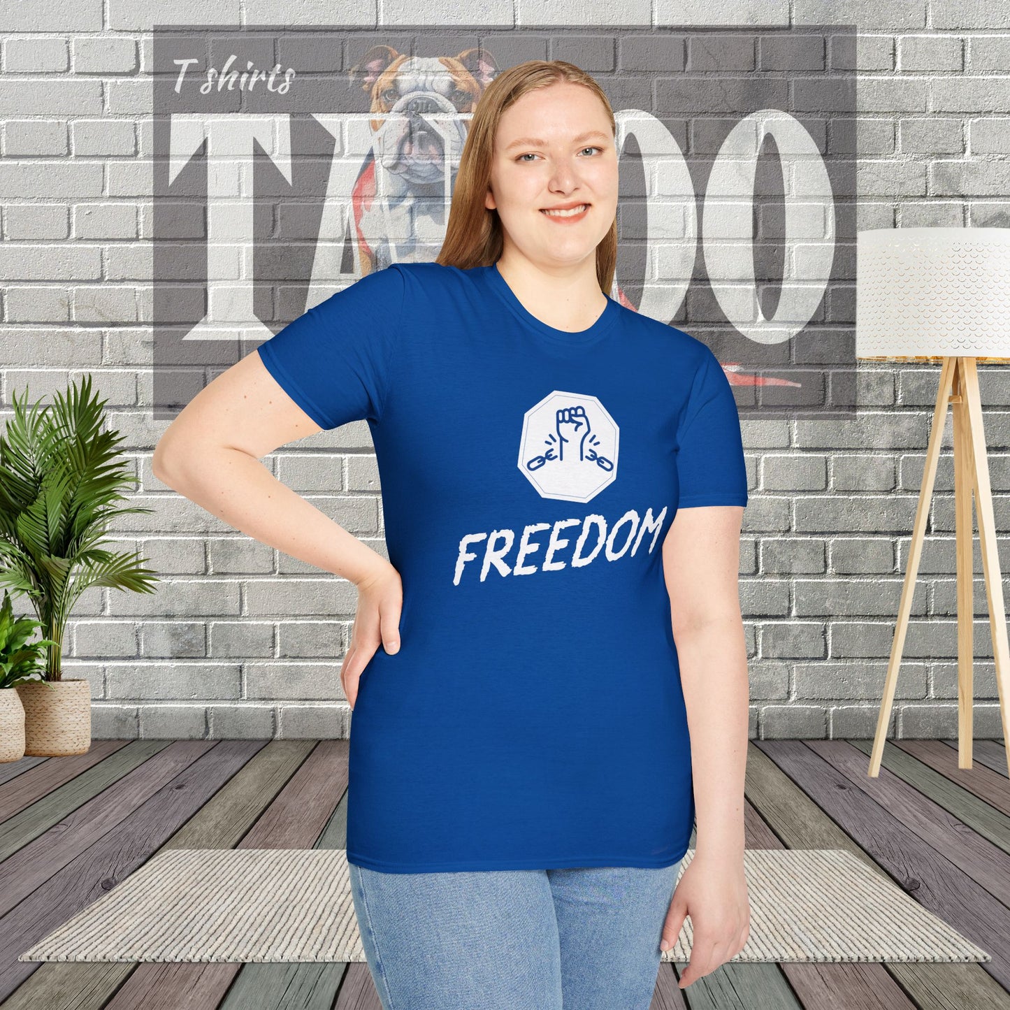 FREEDOM Unisex T-Shirt – Bold Comfort Meets Conscious Style