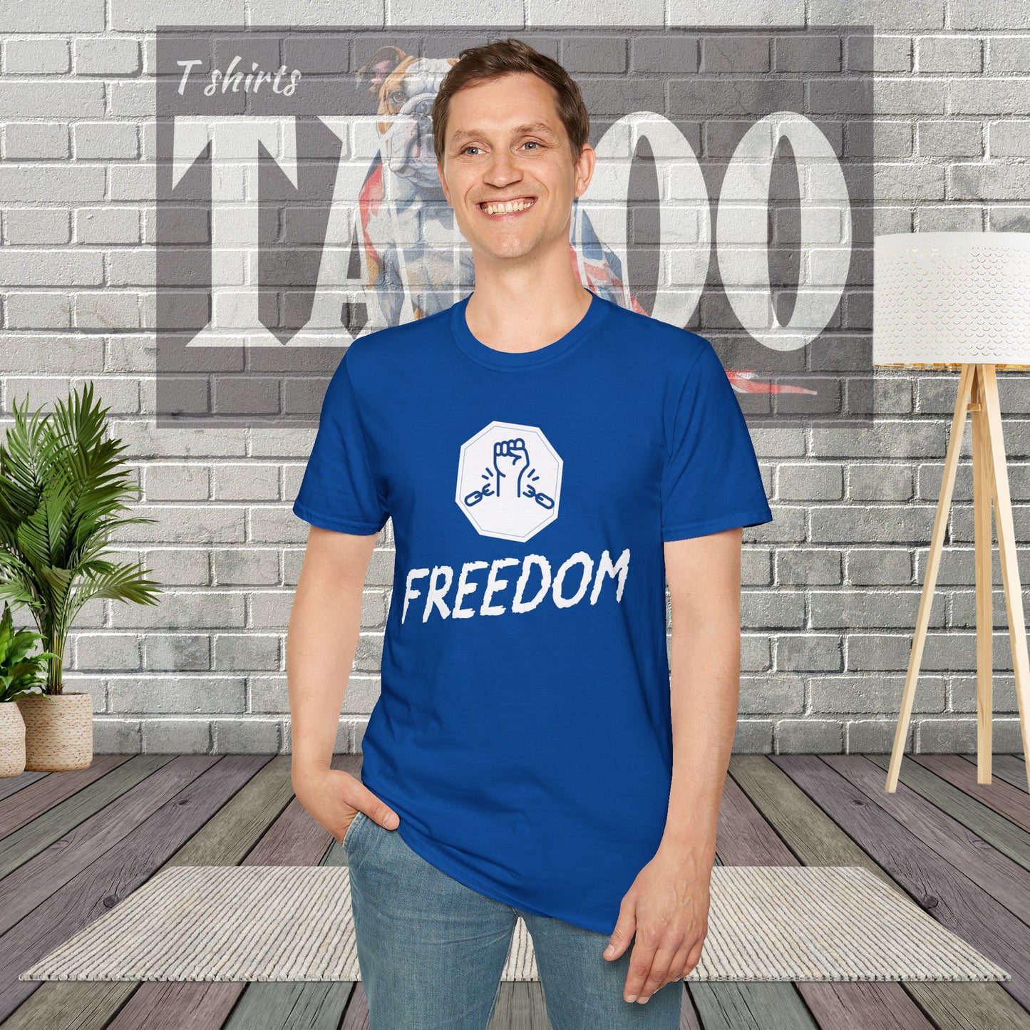 FREEDOM Unisex T-Shirt – Bold Comfort Meets Conscious Style