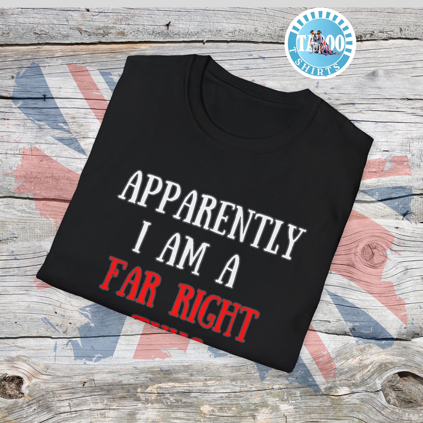 "Far Right Thug" Political T-Shirt – Tee for UK Politics Fans