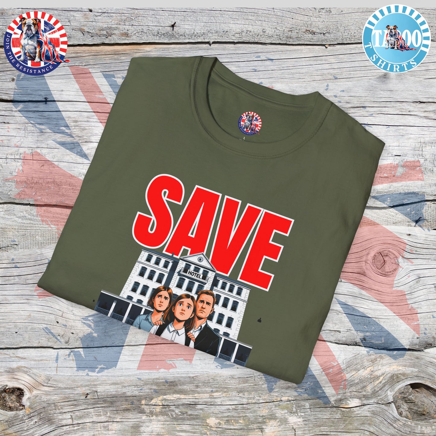SAVE OUR KIDS β PROTECT OUR FUTURE π¬π§ Graphic Tee