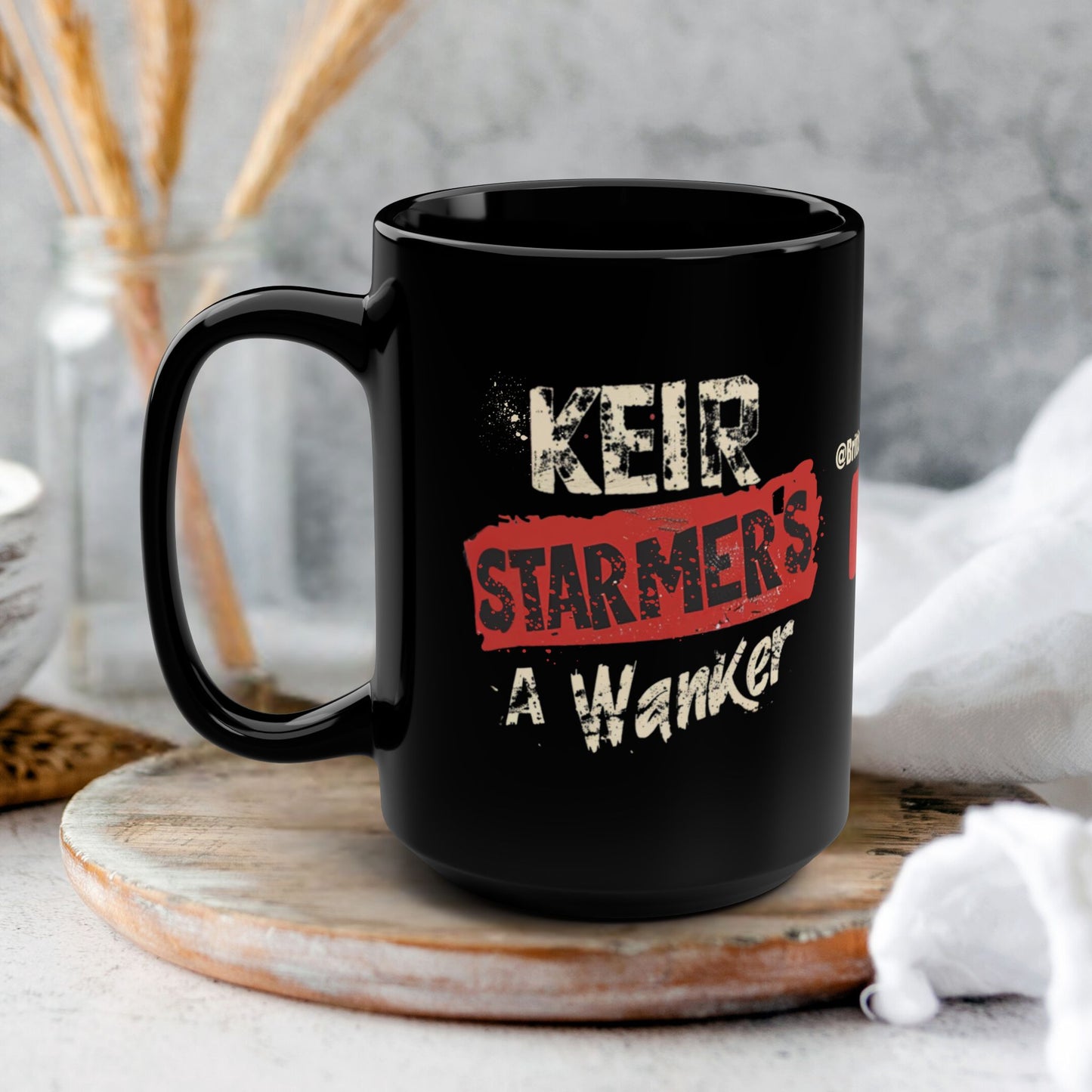 Join the Resistance | KSAW | Black Ceramic Coffee Mug