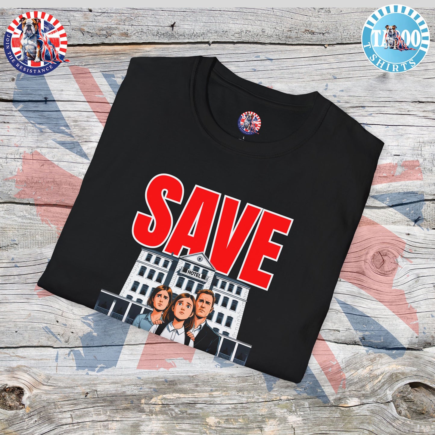 SAVE OUR KIDS β PROTECT OUR FUTURE π¬π§ Graphic Tee