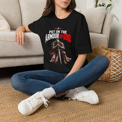 PUT ON THE ARMOUR OF GOD | Christian T-Shirt