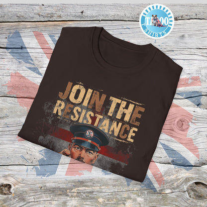 Join the Resistance T-Shirt – Rallying, Patriotic Call To Action Shirt