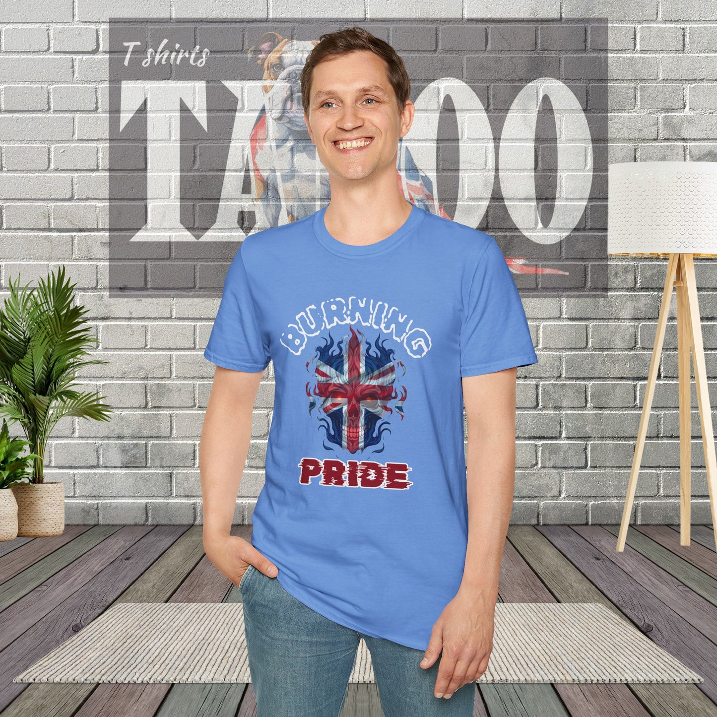 Burning British Pride | Political Statement T-shirt