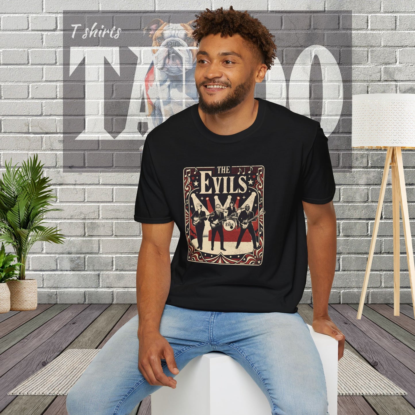 THE EVILS: Starmer's Vintage Band Tour Edition T-Shirt