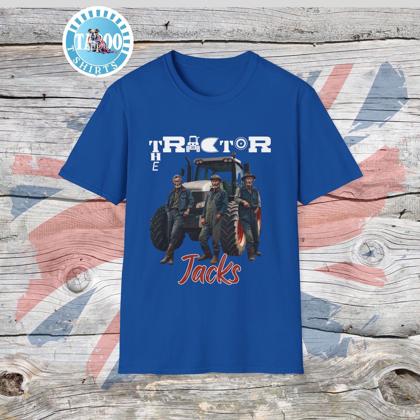 Fields of Our Future T-Shirt – The Tractor Jacks UK Farmers Statement Tee | Politics Fans
