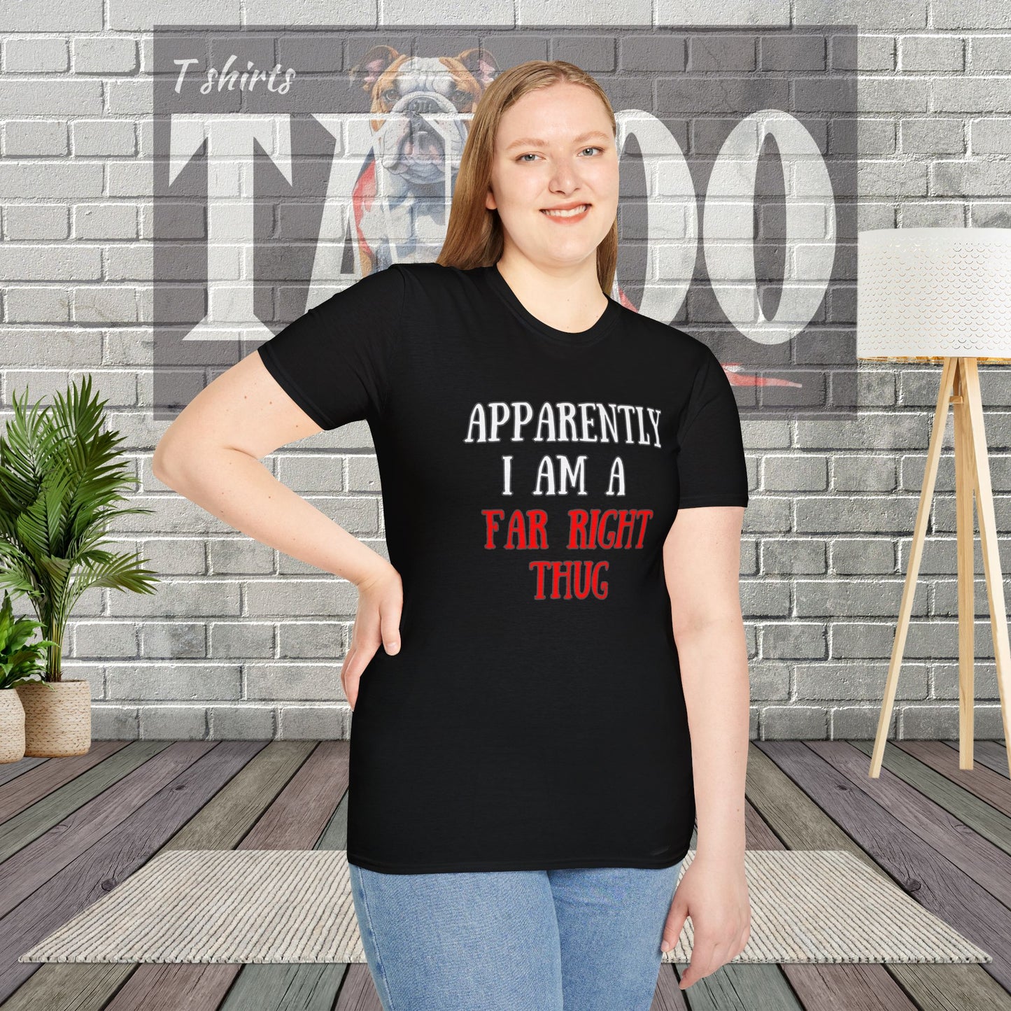 "Far Right Thug" Political T-Shirt – Tee for UK Politics Fans