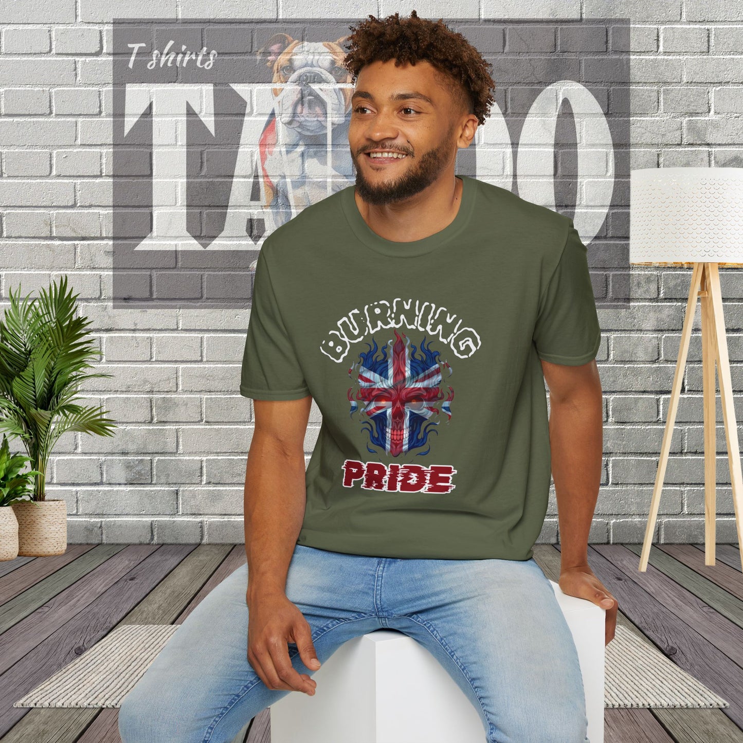 Burning British Pride | Political Statement T-shirt