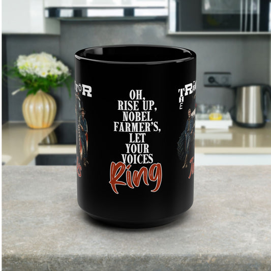 Fields of Our Future – The Tractor Jacks UK Farmers Statement Mug | Politics Fans