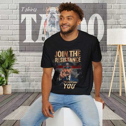 Join the Resistance T-Shirt – Rallying, Patriotic Call To Action Shirt