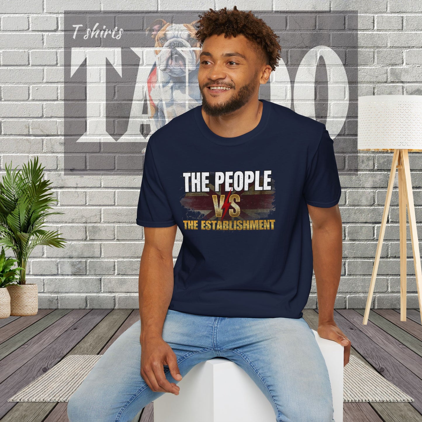 The People vs The Establishment T-Shirt | Reform UK Supporter Tee