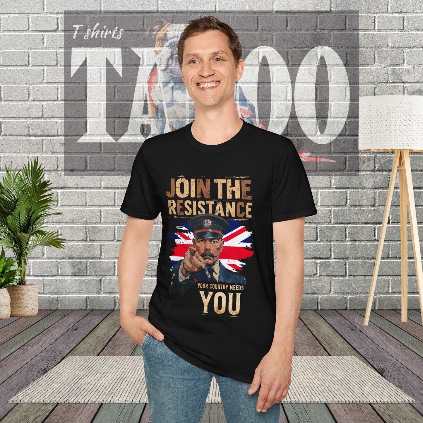 Join the Resistance T-Shirt – Rallying, "Union" Patriotic Call To Action Shirt