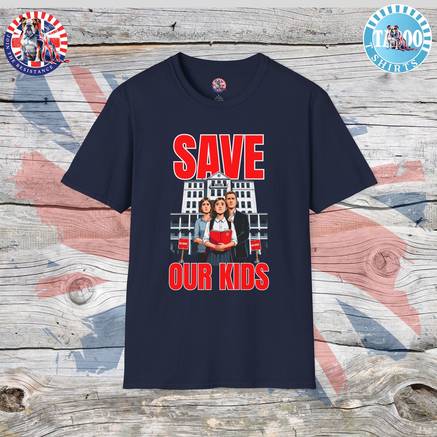 SAVE OUR KIDS – PROTECT OUR FUTURE 🇬🇧 Graphic Tee