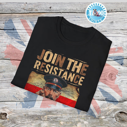 Join the Resistance T-Shirt – Rallying, Patriotic Call To Action Shirt