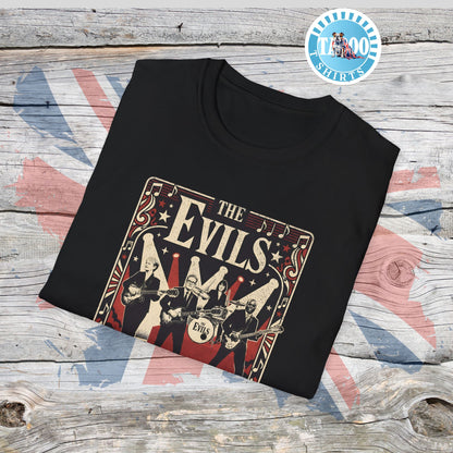 THE EVILS: Starmer's Vintage Band Tour Edition T-Shirt