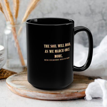 The Fields Will Rise  Ceramic Coffee Mug – The Tractor Jacks UK Farmers Statement