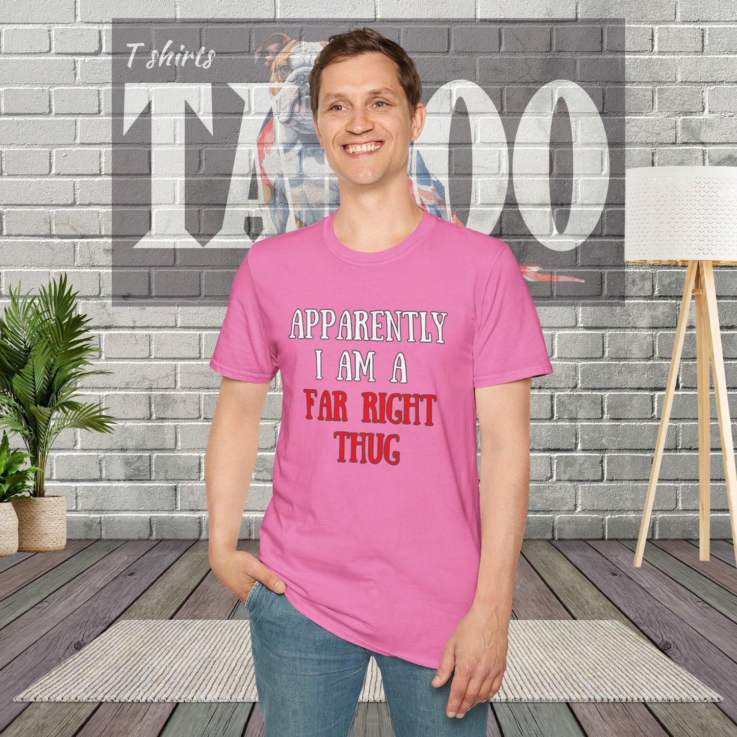 "Far Right Thug" Political T-Shirt – Tee for UK Politics Fans