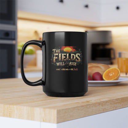 The Fields Will Rise  Ceramic Coffee Mug – The Tractor Jacks UK Farmers Statement