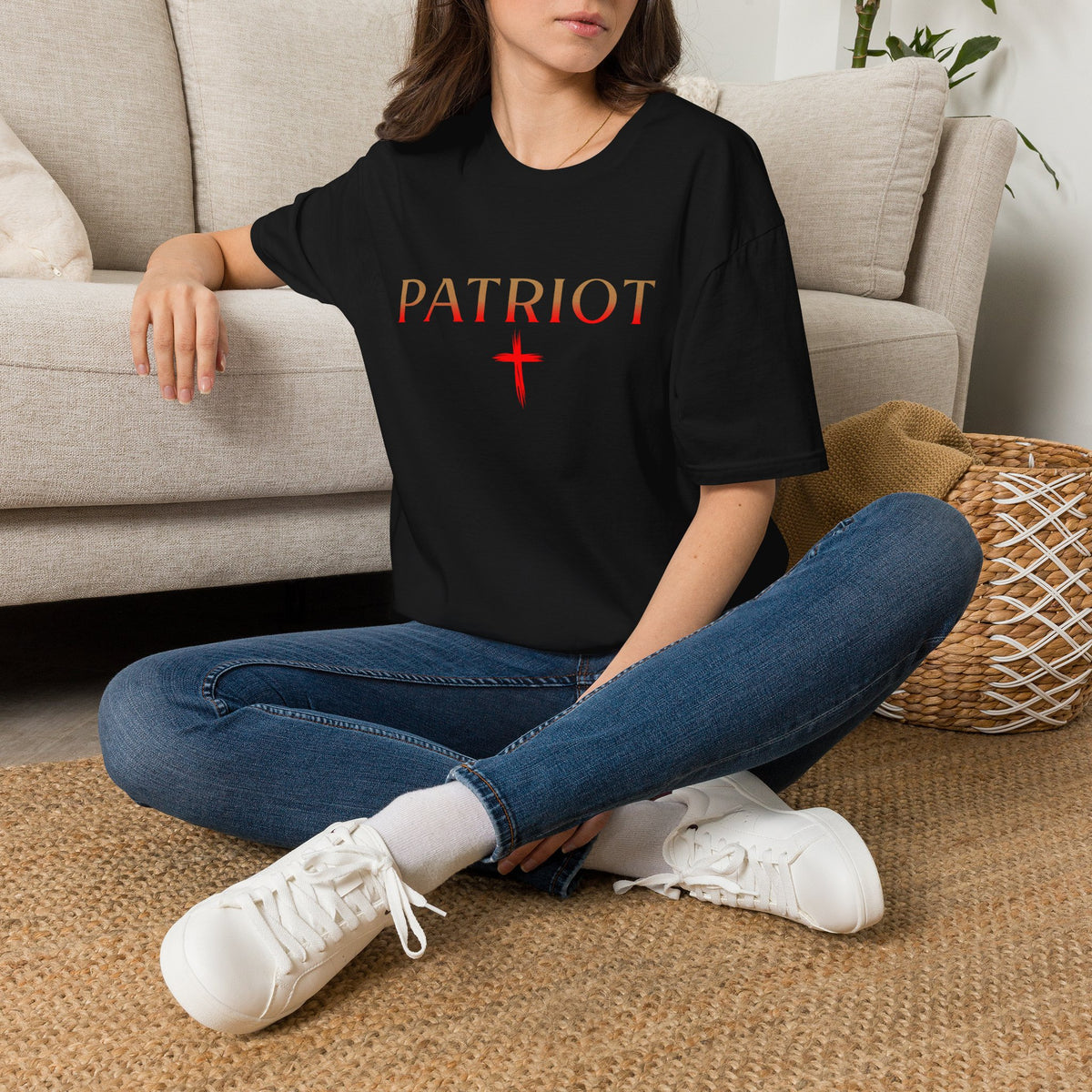 Patriot Red and Gold | Christian T-shirt