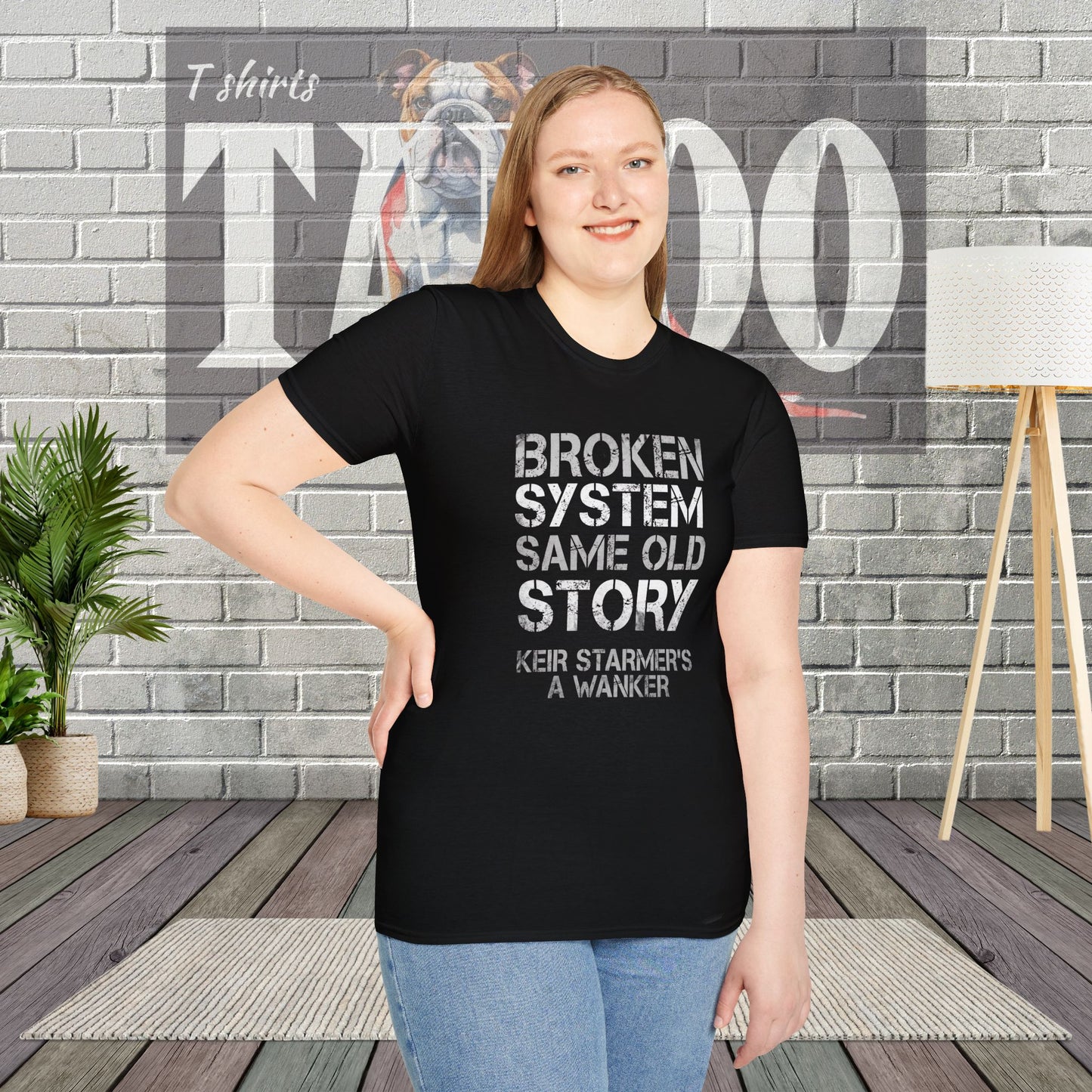 Broken System Tee - Same Old Story