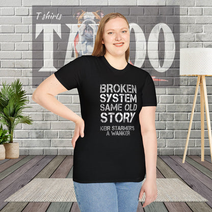 Broken System Tee - Same Old Story