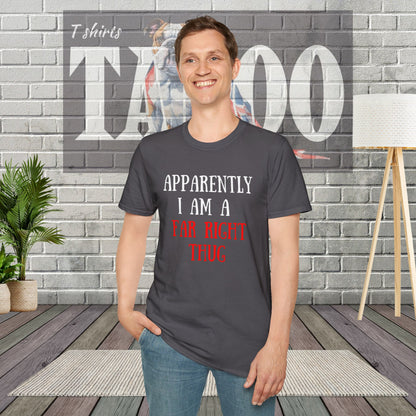 "Far Right Thug" Political T-Shirt – Tee for UK Politics Fans