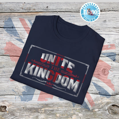 Unite The Kingdom T-Shirt – England, Patriotic Call To Action Shirt