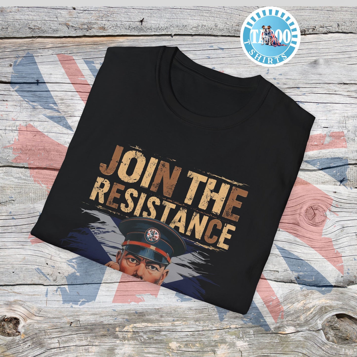 Join the Resistance T-Shirt – "Scotland" Rallying, Patriotic Call To Action Shirt