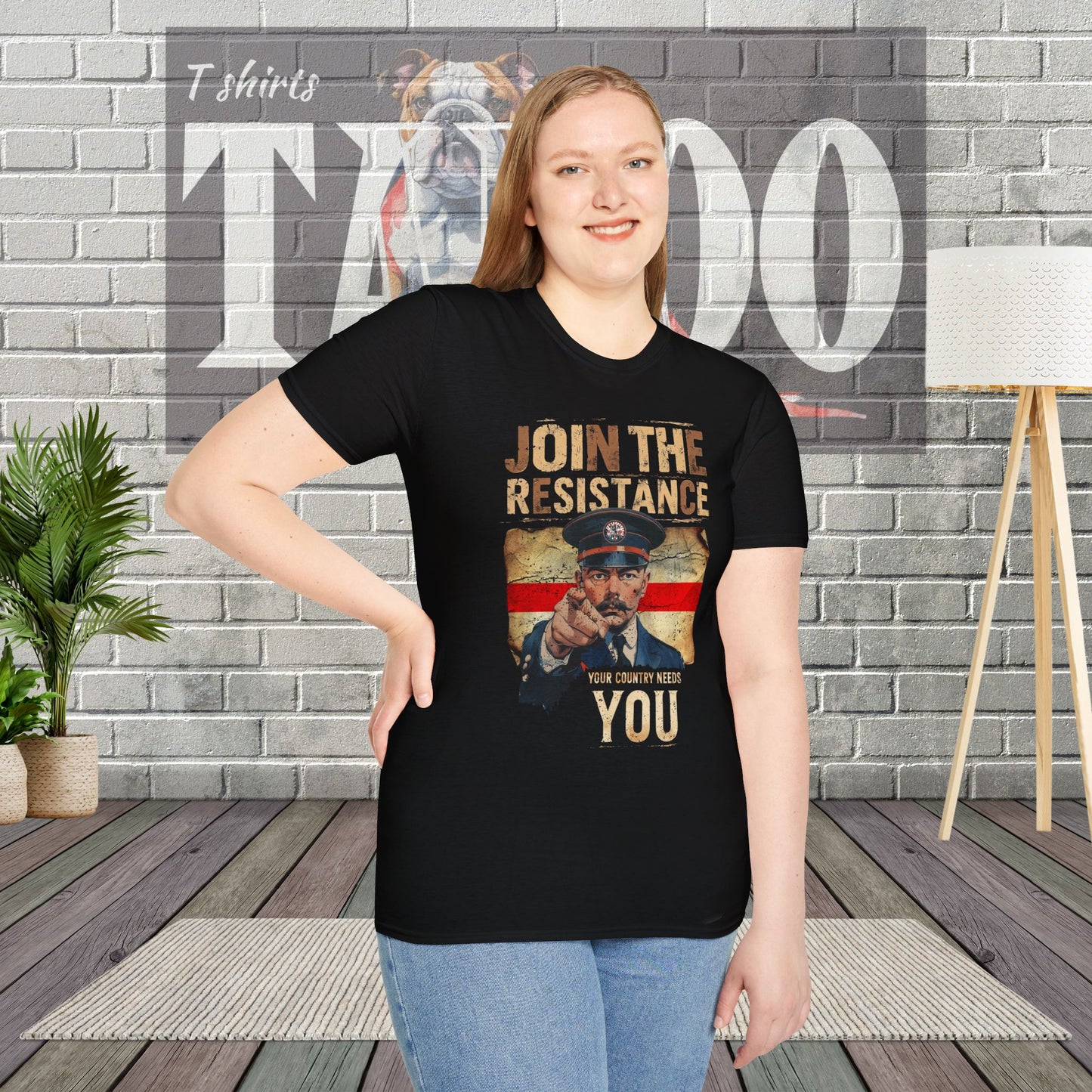 Join the Resistance T-Shirt – Rallying, Patriotic Call To Action Shirt
