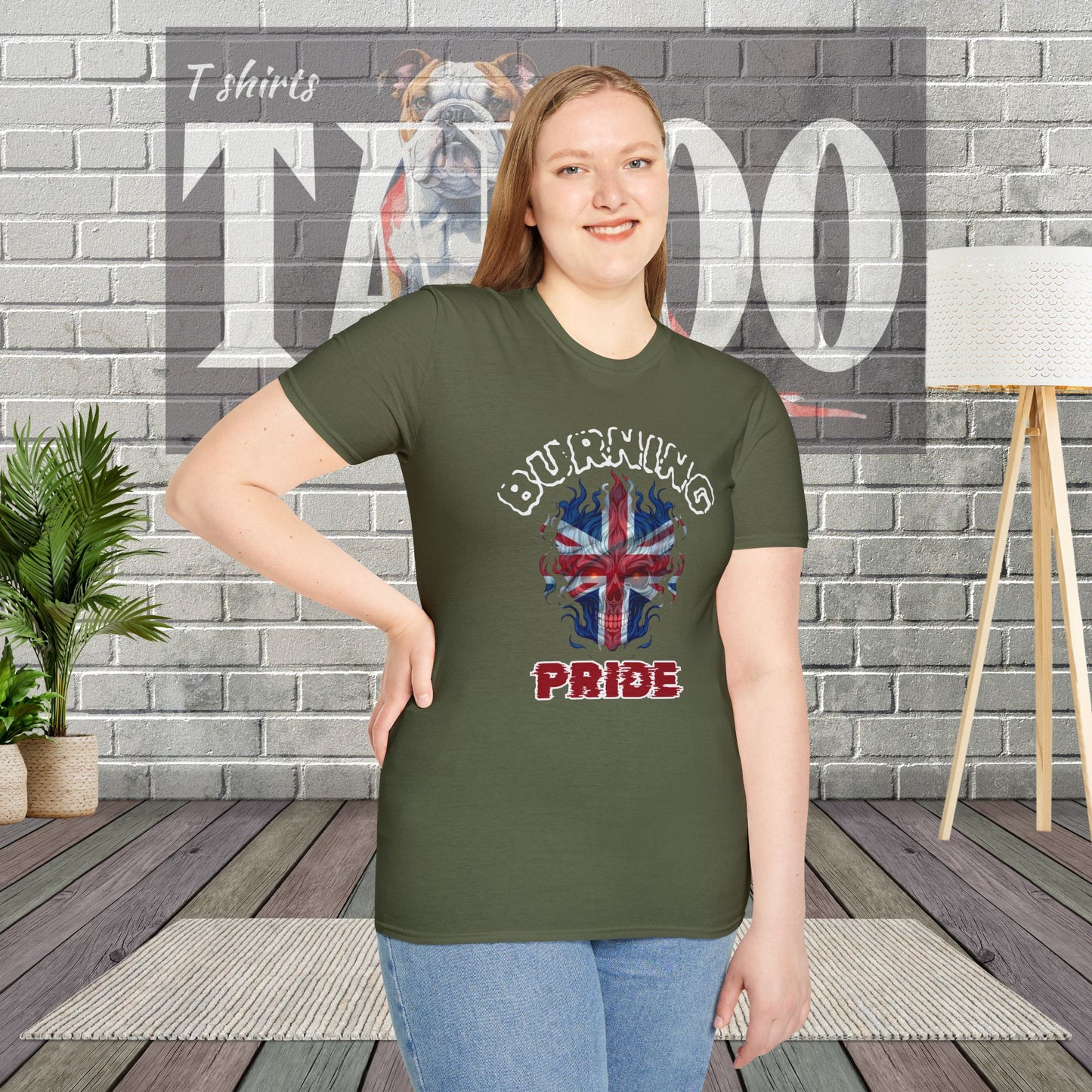 Burning British Pride | Political Statement T-shirt