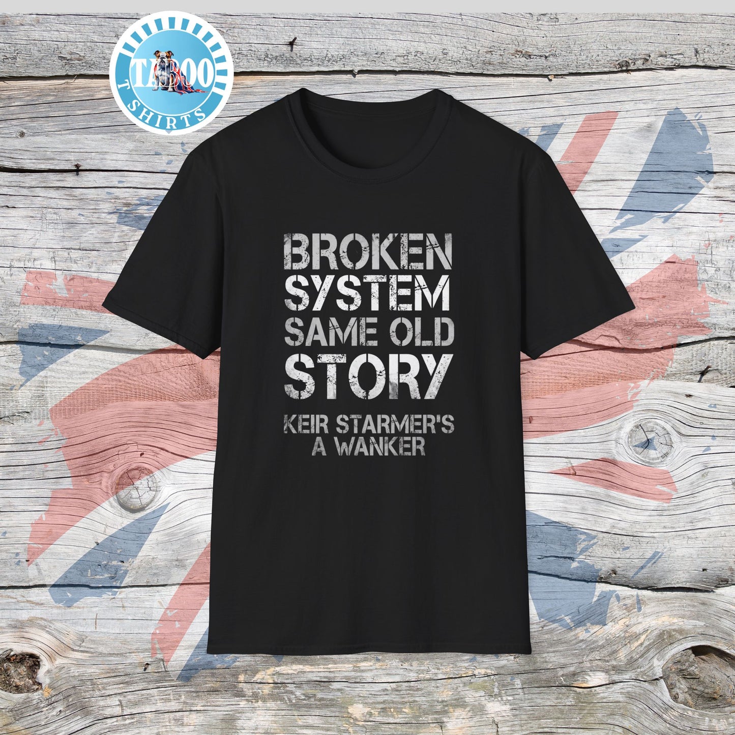Broken System Tee - Same Old Story
