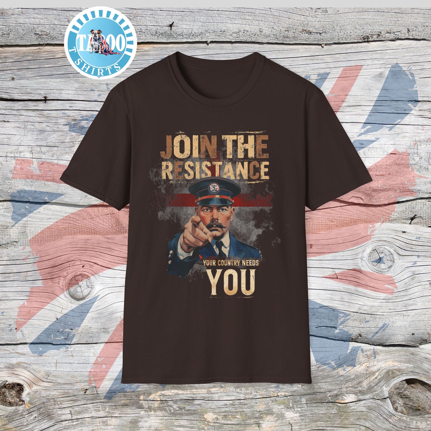 Join the Resistance T-Shirt – Rallying, Patriotic Call To Action Shirt