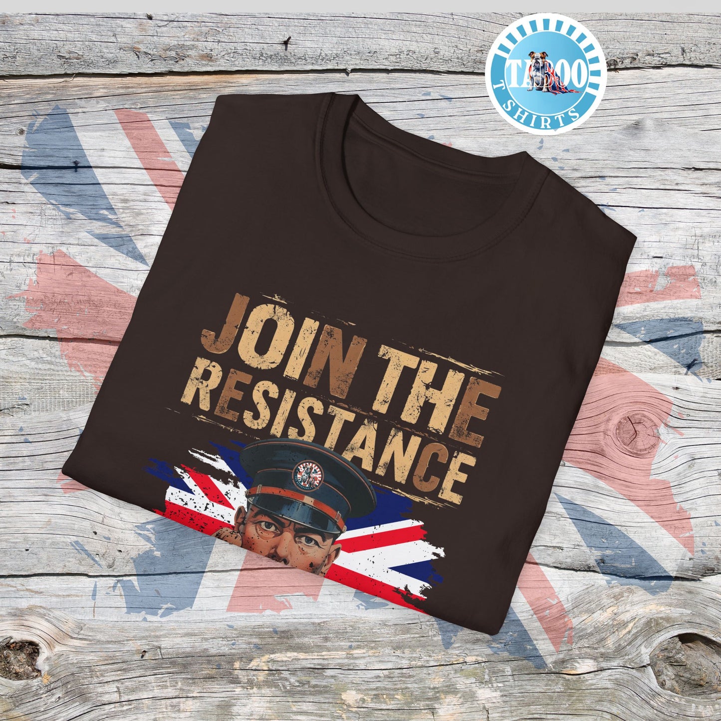 Join the Resistance T-Shirt – Rallying, "Union" Patriotic Call To Action Shirt