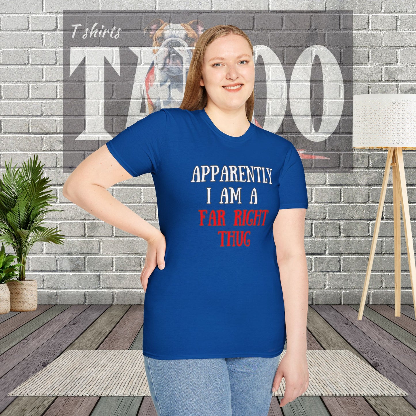 "Far Right Thug" Political T-Shirt – Tee for UK Politics Fans