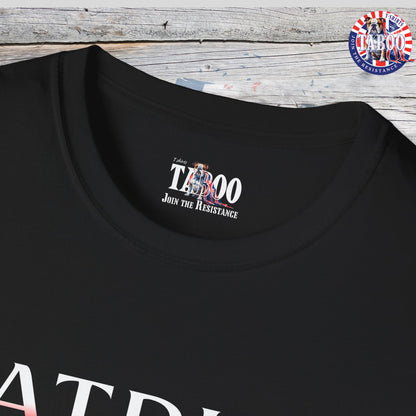 PATRIOT | White and Red T-Shirt