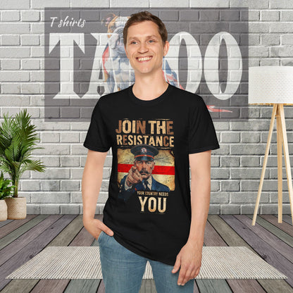 Join the Resistance T-Shirt – Rallying, Patriotic Call To Action Shirt