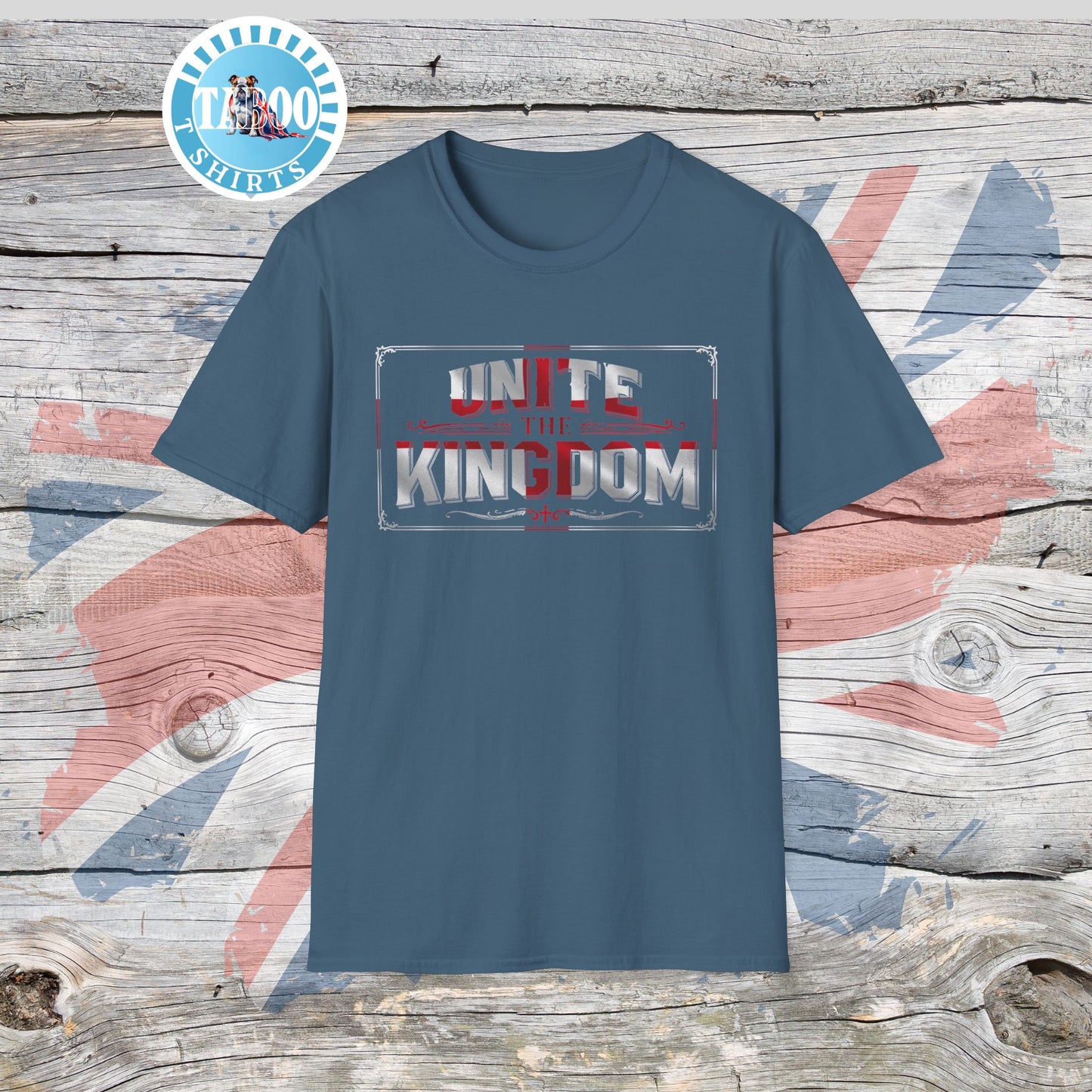 Unite The Kingdom T-Shirt – England, Patriotic Call To Action Shirt