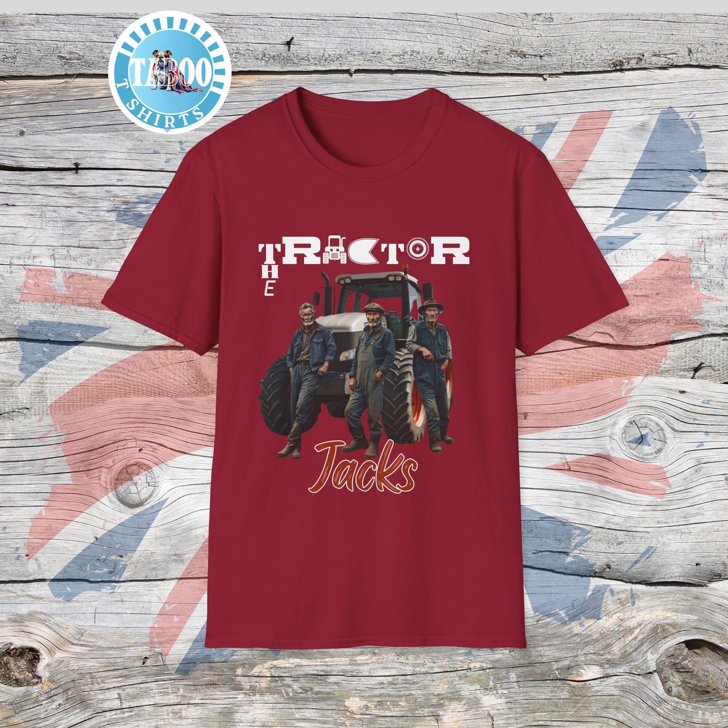 Fields of Our Future T-Shirt – The Tractor Jacks UK Farmers Statement Tee | Politics Fans