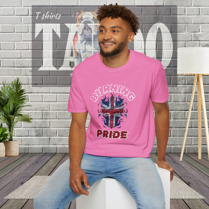 Burning British Pride | Political Statement T-shirt