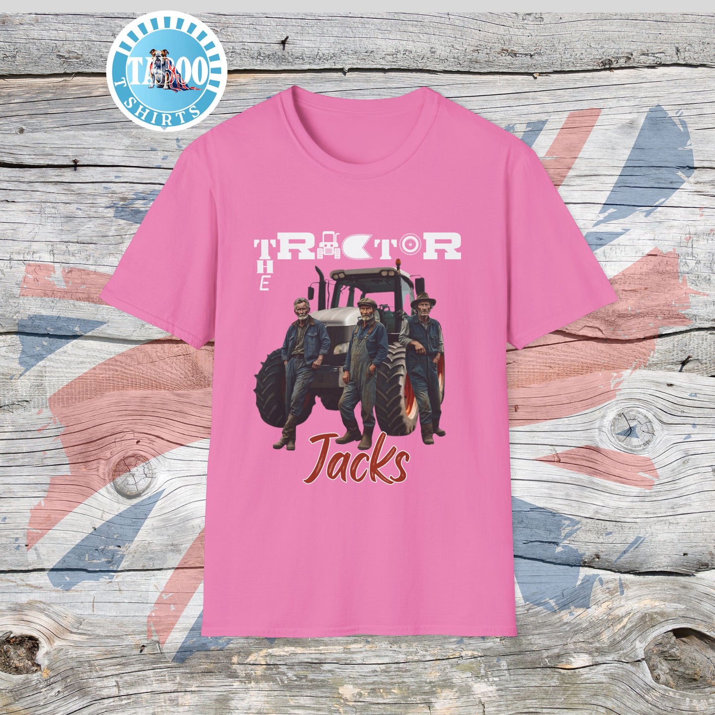 Fields of Our Future T-Shirt – The Tractor Jacks UK Farmers Statement Tee | Politics Fans