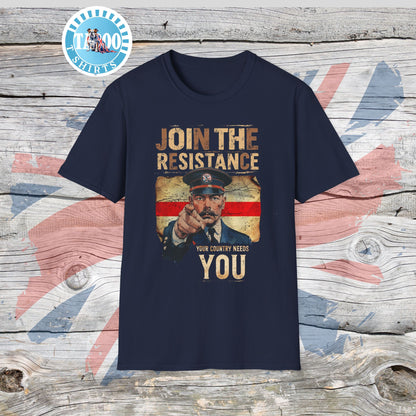 Join the Resistance T-Shirt – Rallying, Patriotic Call To Action Shirt