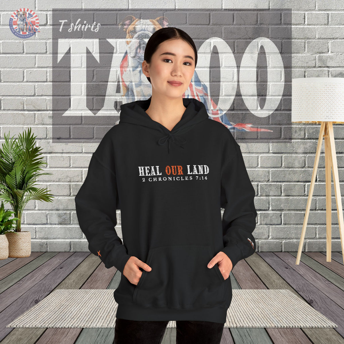 HEAL OUR LAND | Premium Embroidered Hoodie