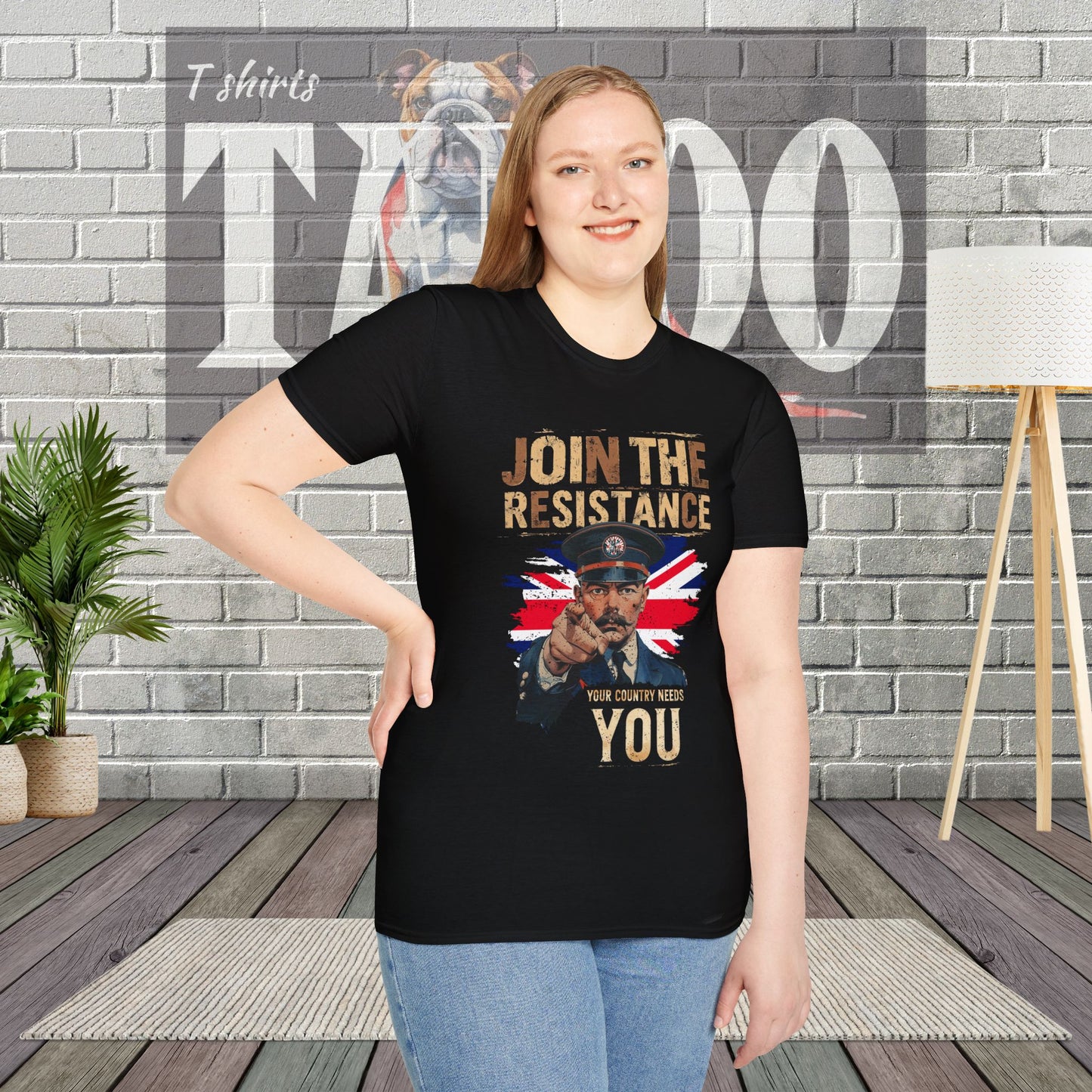 Join the Resistance T-Shirt – Rallying, "Union" Patriotic Call To Action Shirt